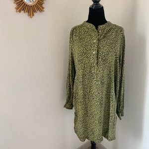 Spotted Oversized Midi/Mini Dress OBO